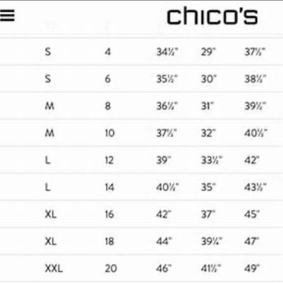 Chico’s vest size 3. - Picture 9 of 9